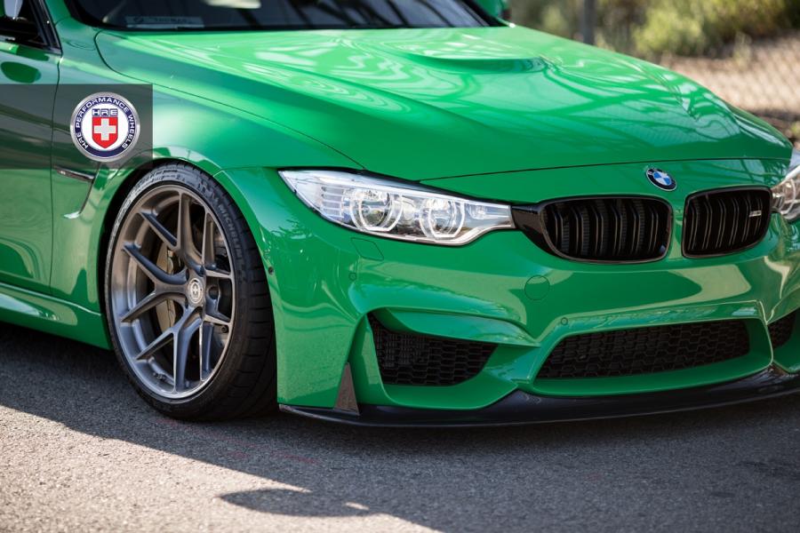  BMW M3 Sedan on HRE Wheels (HRE R101) 2015 года  (фото 7 из 10)